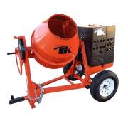 9 Cu. Ft. Steel Drum Concrete Mixer w/ GX240 Honda Engine